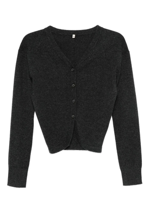 R13 V-neck cardigan - Grey