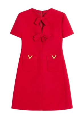 Valentino Garavani Crepe Couture mini dress - Red