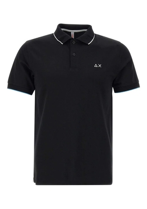 Sun68 cotton polo shirt - Black