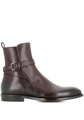 Alberto Fasciani Jason 34013 buckle strap boots - Brown