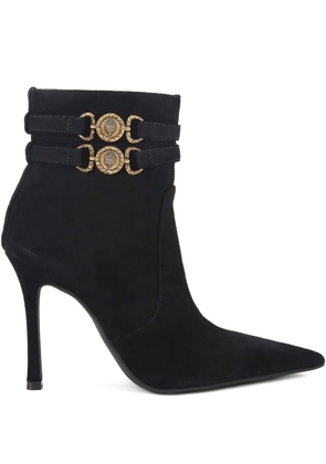 Kurt Geiger London 110mm Mansion horsebit strap boots - Black