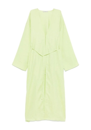 Asceno linen coat - Green