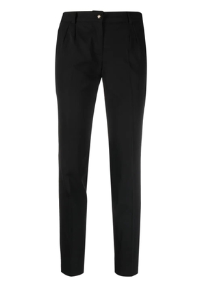 Dolce & Gabbana Kate pleated wool-blend trousers - Black