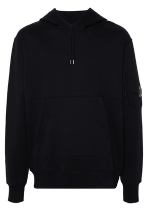 C.P. Company Lens-detail hoodie - Blue
