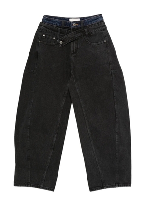 Feng Chen Wang wide-leg jeans - Black