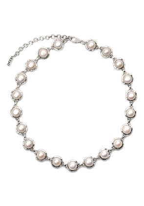 VEERT The Pearl Circle necklace - White