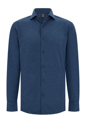 Boggi Milano long-sleeves polo shirt - Blue
