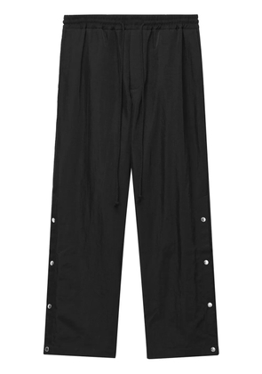 Song For The Mute side-button fastening trousers - Black