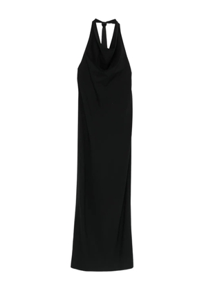 Burc Akyol cowl-neck midi dress - Black