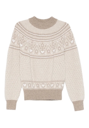 KHAITE Guy sweater - Neutrals