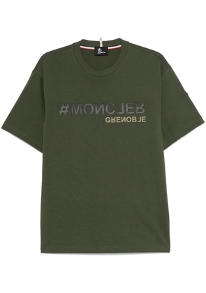 Moncler Grenoble logo T-shirt - Green