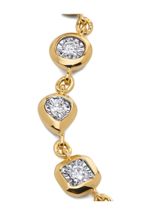 Monica Vinader diamond-embellishment necklace - Gold