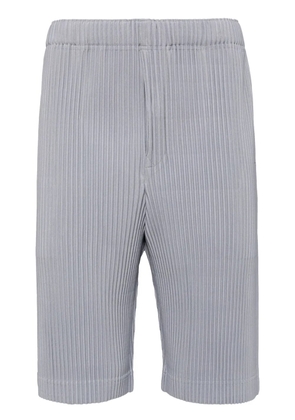 Homme Plissé Issey Miyake August pleated shorts - Grey