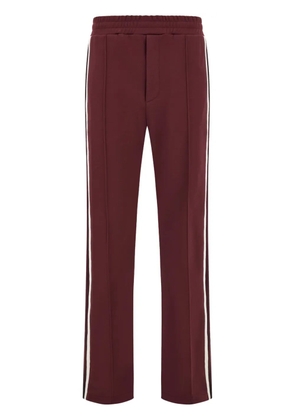 Ferragamo stripe-detail track pants - Red
