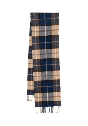 Norse Projects Moon checked scarf - Blue