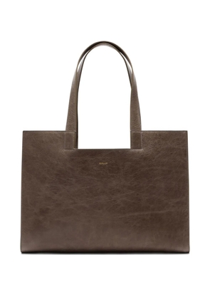 Bally leather tote bag - Brown
