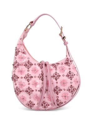 DES PHEMMES floral-embellished shoulder bag - Pink