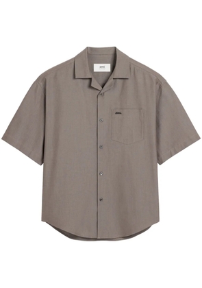 AMI Paris short-sleeve shirt - Grey