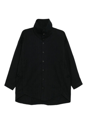 Jan Jan Van Essche Medium seersucker shirt - Black