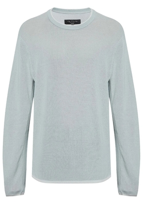 rag & bone long-sleeved jumper - Blue