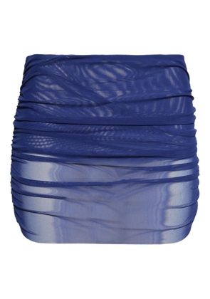 Bond-eye Claudia mini skirt - Blue