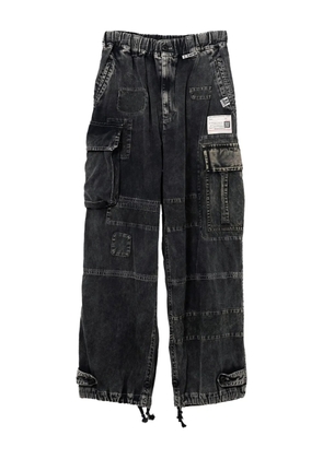Maison MIHARA YASUHIRO Repair cargo trousers - Black