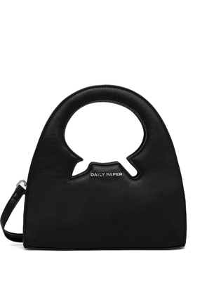 Daily Paper small Codu cut-out cross body bag - Black