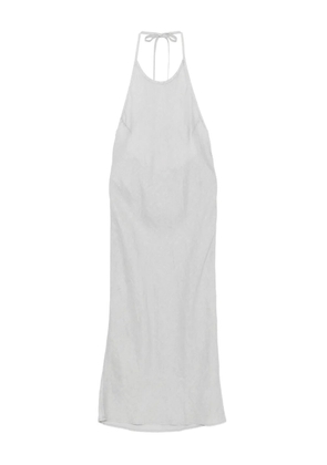 James Perse halter linen dress - Grey