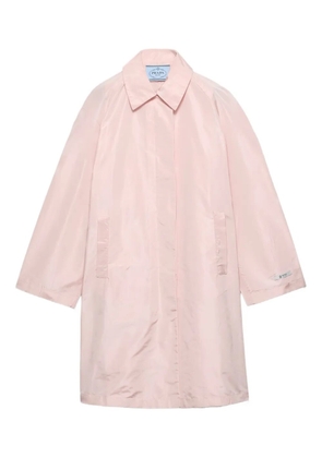 Prada raglan-sleeves coat - Pink
