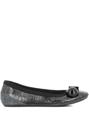 Dove Nuotano Gli Squali Becky ballerina shoes - Grey