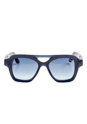 Lapima Samuel geometric-frame sunglasses - Blue