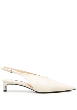 Jil Sander 40mm leather pumps - Neutrals