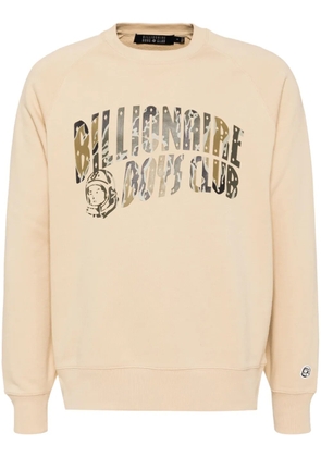 Billionaire Boys Club camouflage arch logo crewneck sweatshirt - Neutrals
