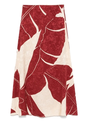 Johanna Ortiz Thoughtful Tecniques midi skirt - Neutrals