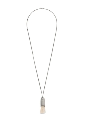 LEMAIRE Personal Brush necklace - Silver