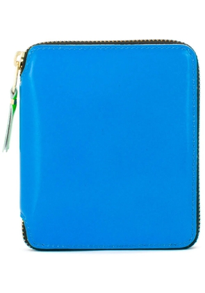 Comme Des Garçons Wallet all-around zip wallet - Blue