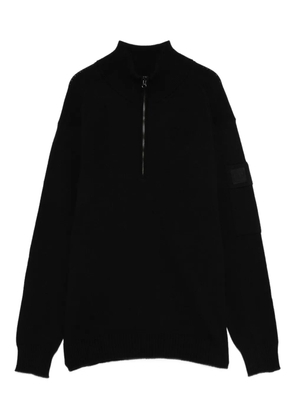 C.P. Company half-zip sweater - Black