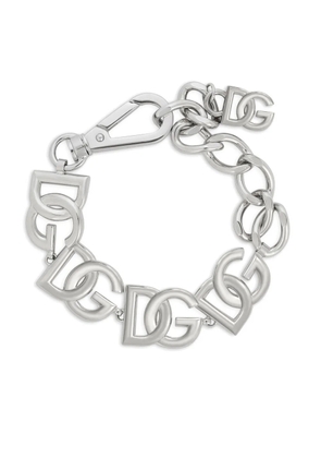 Dolce & Gabbana logo chain bracelet - Silver