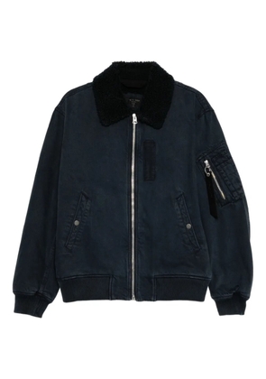 rag & bone denim bomber jacket - GRAPH