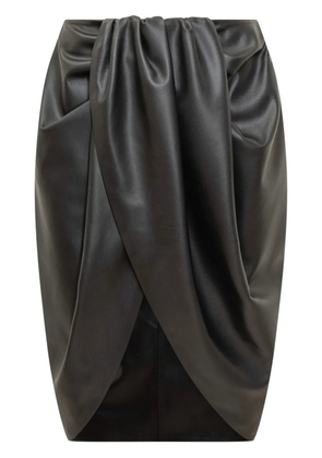 Stella McCartney Altermat draped skirt - Black