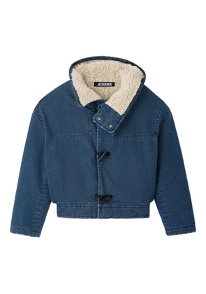 Jacquemus Le Duffle De-Nimes hooded jacket - Blue