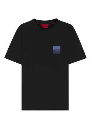 HUGO logo-print t-shirt - Black