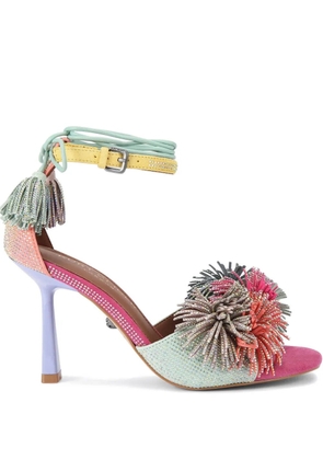 Kurt Geiger London 70mm Pom Pom sandals - Pink