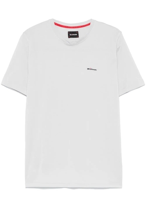 Kiton logo-embroidered T-shirt - Grey