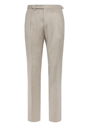 Boggi Milano flannel trousers - Neutrals