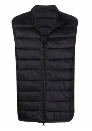 Barbour padded logo gilet - Black