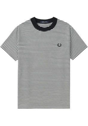 Fred Perry striped cotton T-shirt - Blue