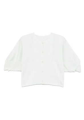 Pleats Please Issey Miyake Monthly Colors: April shirt - Green