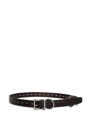 Martine Rose Bondage belt - Brown