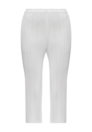 Pleats Please Issey Miyake pleated trousers - Grey
